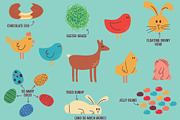 Spring Has Sprung Kit, an Animal Illustration by Turncoat Studio (Thumbnail 2 of 5)