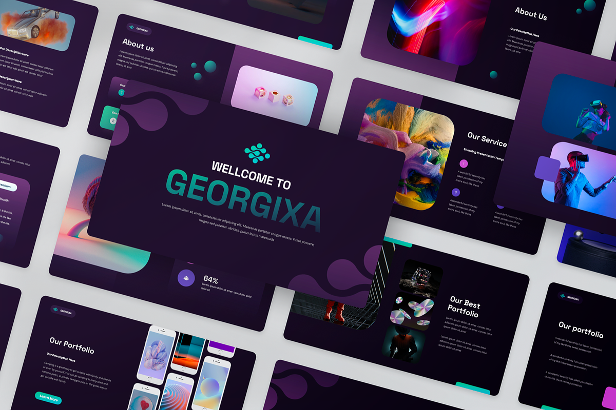 Artificial Intelligence PowerPoint, a Presentation Template by SquidPixey