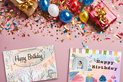 Cute & Unique Birthday Card - Canva, an Invitation Template by WynterLife Studio (Thumbnail 3 of 4)