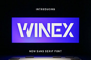 Winex, a Font by riotama85 (Thumbnail 1 of 6)