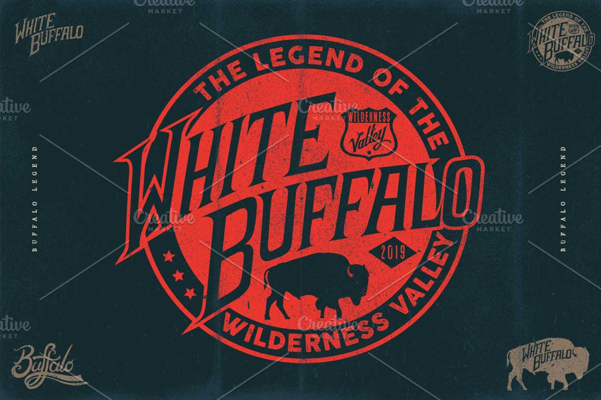 BUFFALO LEGEND, an Animal Illustration by Artistic & Unique (Photo 2 of 8)