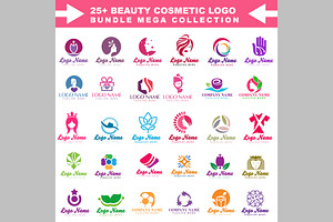 25+ Beauty and Cosmetics Logo Bundle, a Branding & Logo Template by ArmanHossen75