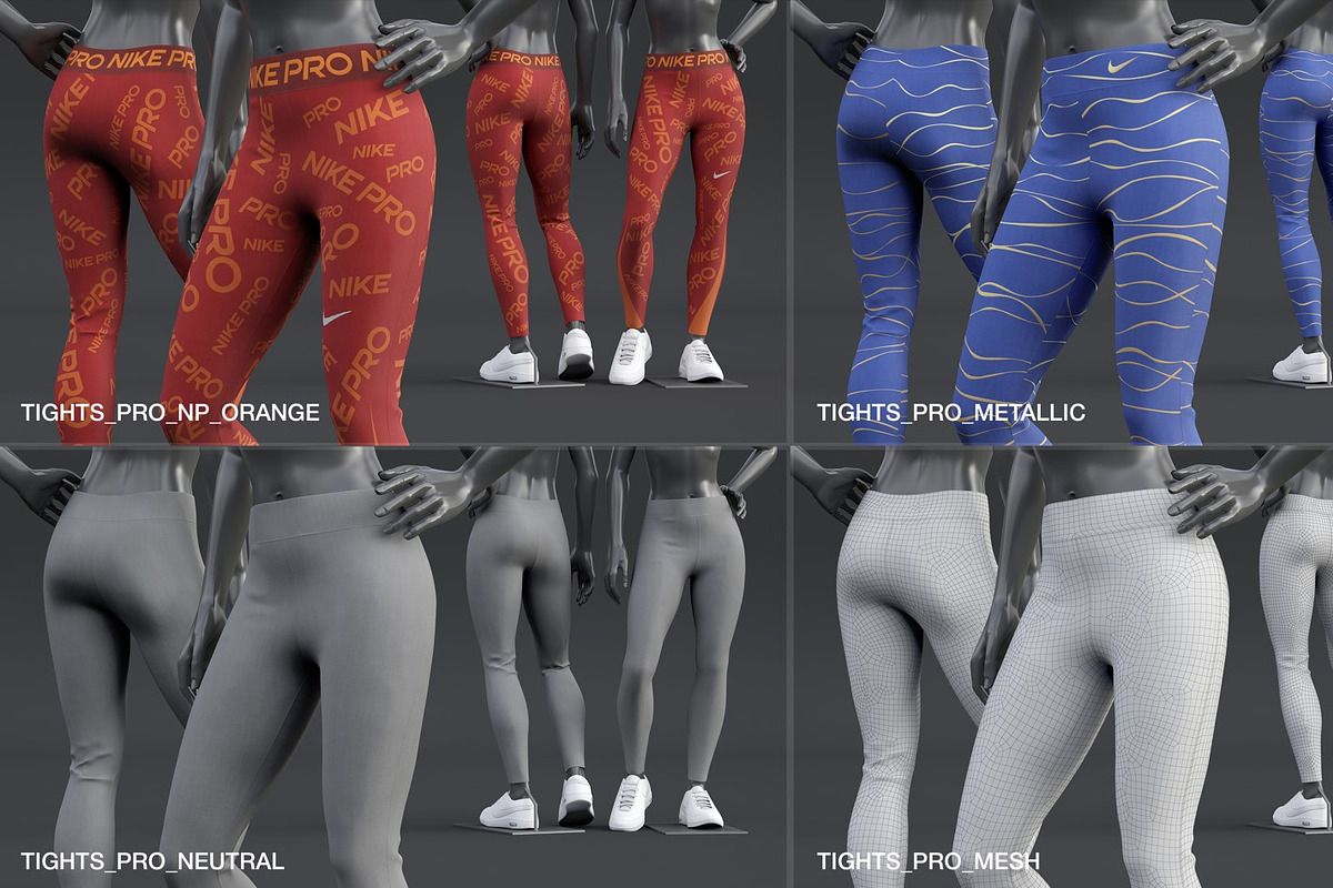 Female mannequin in clothes POSE 1, a Characters & Person 3D Model by mrGarret (Photo 43 of 45)
