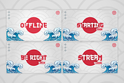 Japanese Twitch Overlay, a Templates & Theme by StreamSkins (Thumbnail 4 of 5)