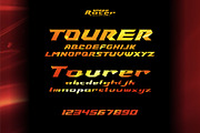 Speed Racer Display Font, a Font by herulogo (Thumbnail 4 of 6)