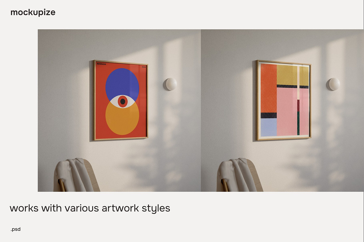 4x5 Minimal Living Room Frame Mockup, a Household Mockup by mockupize (Photo 7 of 7)