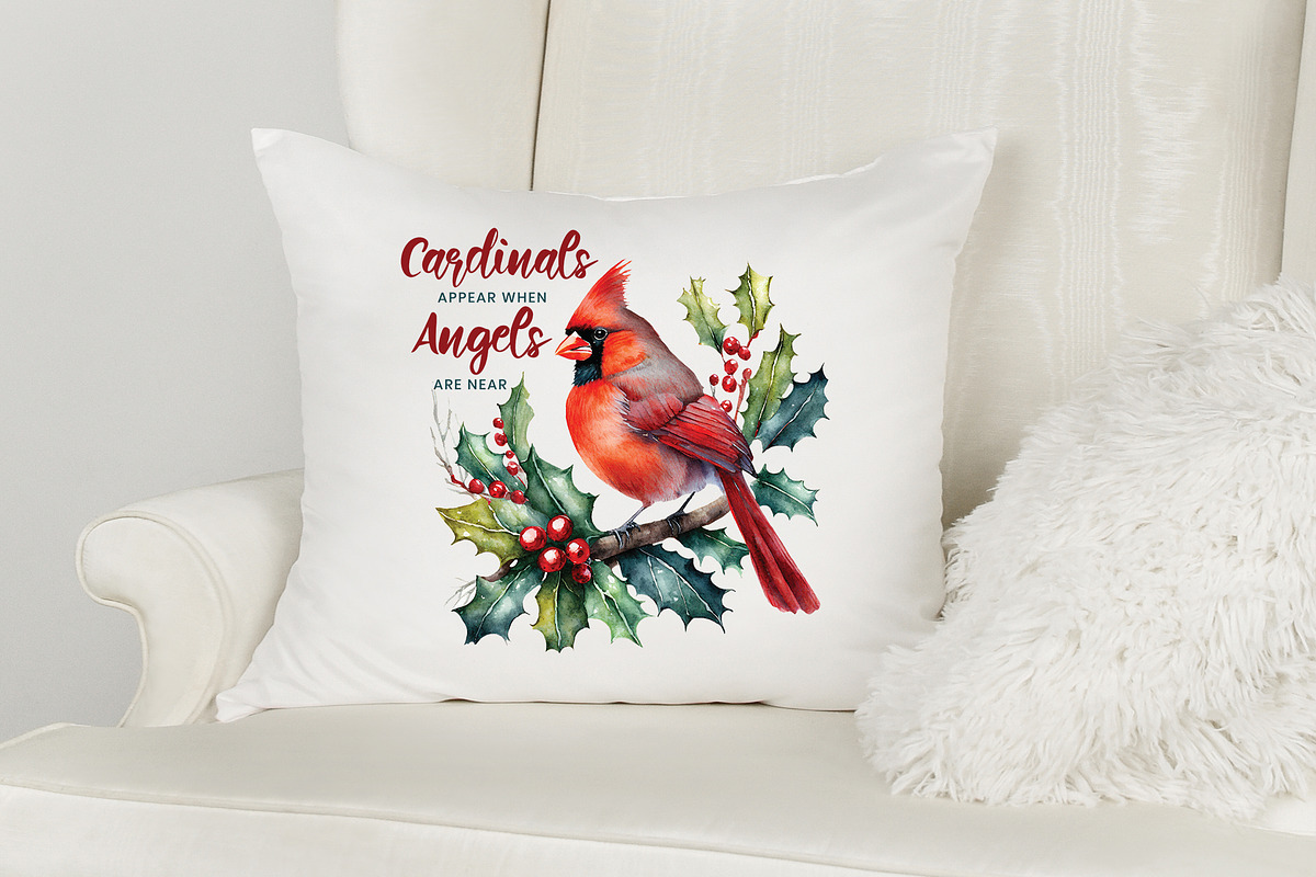 Cardinal Christmas PNG Bundle, a Graphic by CraftlabSVG (Photo 8 of 15)