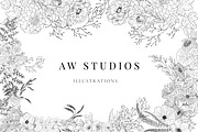 Birth Month Flowers SVG - PNG, a Decorative Illustration by AW Studios (Thumbnail 11 of 11)