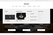 BRAVEL Website Template, a Websites & App Template by vogelsteinshop (Thumbnail 3 of 5)