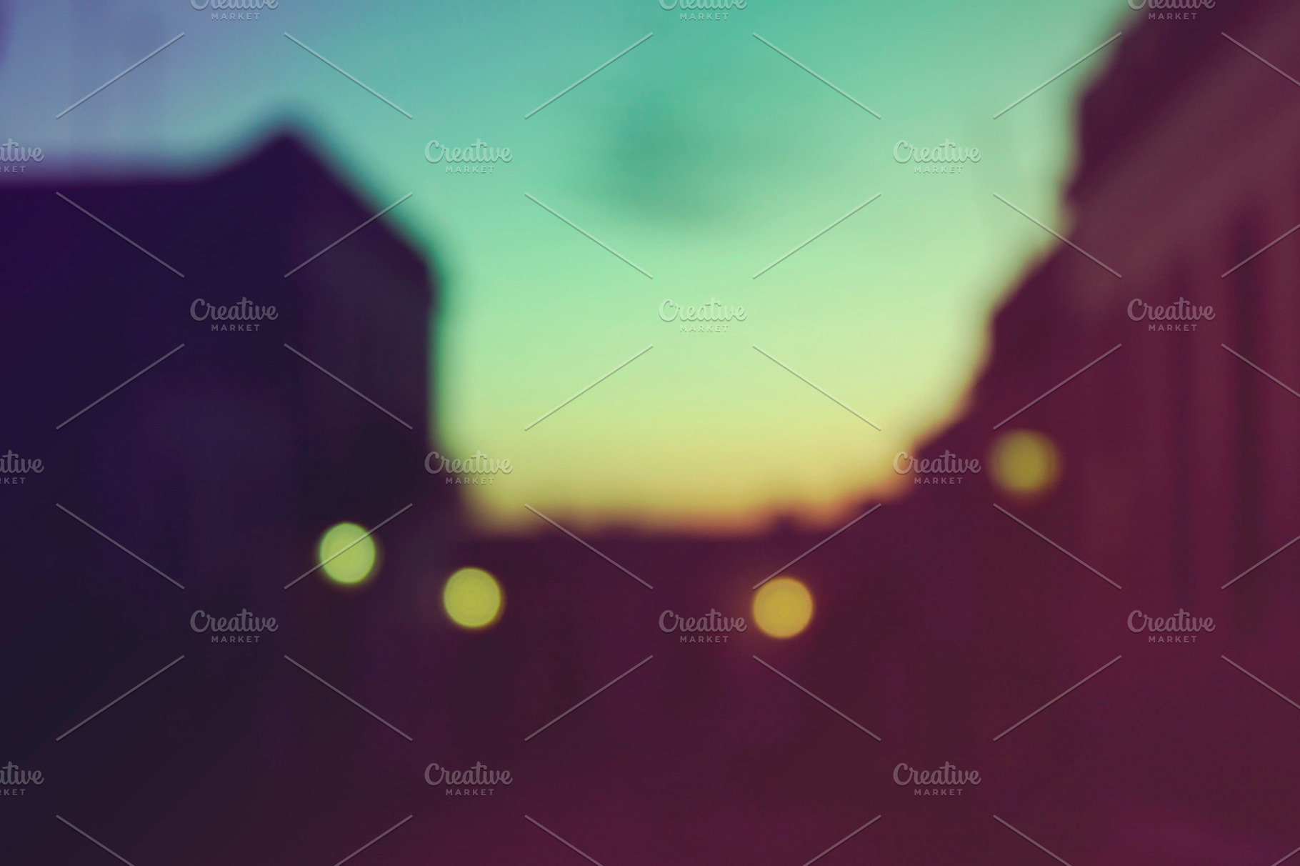 Retro bokeh stock picture, an Abstract Photo by simonalimona