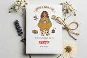 Coffee Morning Hand-drawn PNG Bundle, an Illustration by GlitterCraft (Thumbnail 26 of 101)