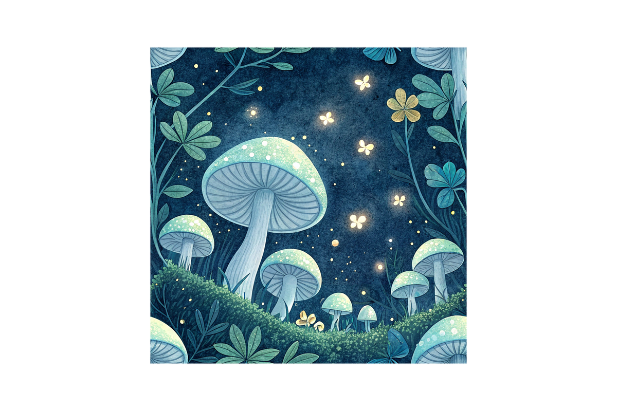 Summer Fairy Ring Seamless Pattern, a Pattern Graphic by FloridPrintables (Photo 9 of 13)