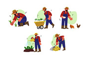 Character Farm Style Vol 1, an Object Graphic by SLAB! Design (Thumbnail 3 of 3)