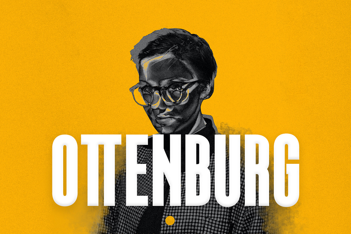 Ottenburg Display Typeface, a Sans Serif Font by Foxtype (Photo 1 of 8)