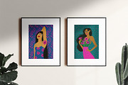 Strong & Beautiful. Plant Ladies., a Person Illustration by Annakniaz (Thumbnail 8 of 10)