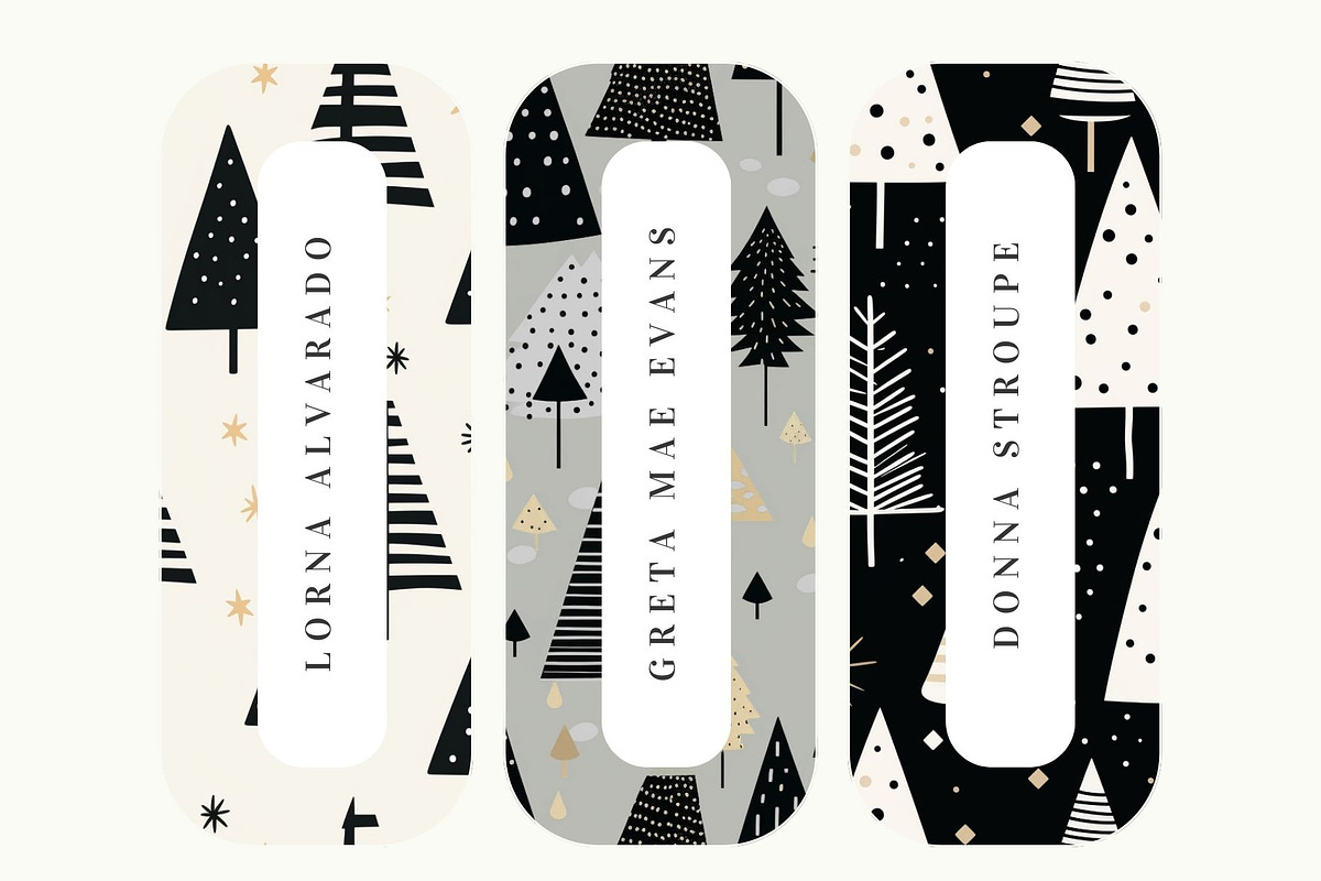 14 seamless minimalism Christmas, a Pattern Graphic by ARTOZEN DIGITAL (Photo 12 of 14)
