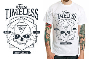 True Timeless 2 Vector Skull