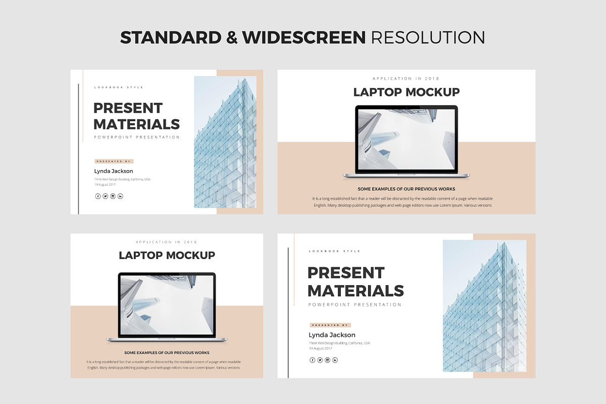 Present Materials PPT Template, a Presentation Template by Wipavee (Photo 4 of 6)