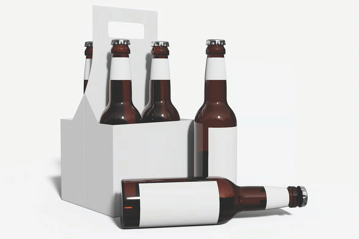 Beer Packaging Mockup, a Packaging Mockup by skybluecreative (Photo 2 of 3)