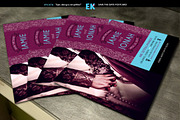 Royal Save the Date Postcard, a Flyer Template by Epickita (Thumbnail 3 of 4)