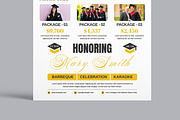 Happy Graduation Flyer Template, a Flyer Template by MightyDesign (Thumbnail 3 of 8)