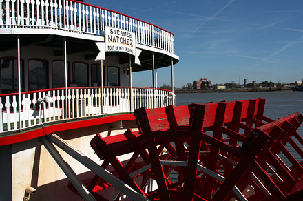 Paddle wheel Riverboat