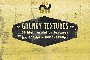 GRUNGY PRESSURE ROLLER TEXTURES