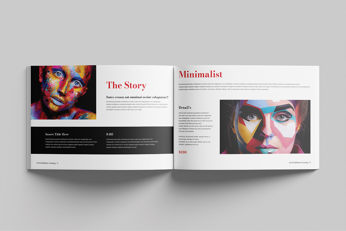 Minimal Art Exhibition Catalog preview 3