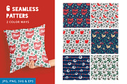 Ohio Seamless Patterns Papers, a Pattern Graphic by BeesDesign (Thumbnail 2 of 4)