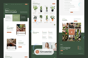 Botanig - Botanical Landing Page