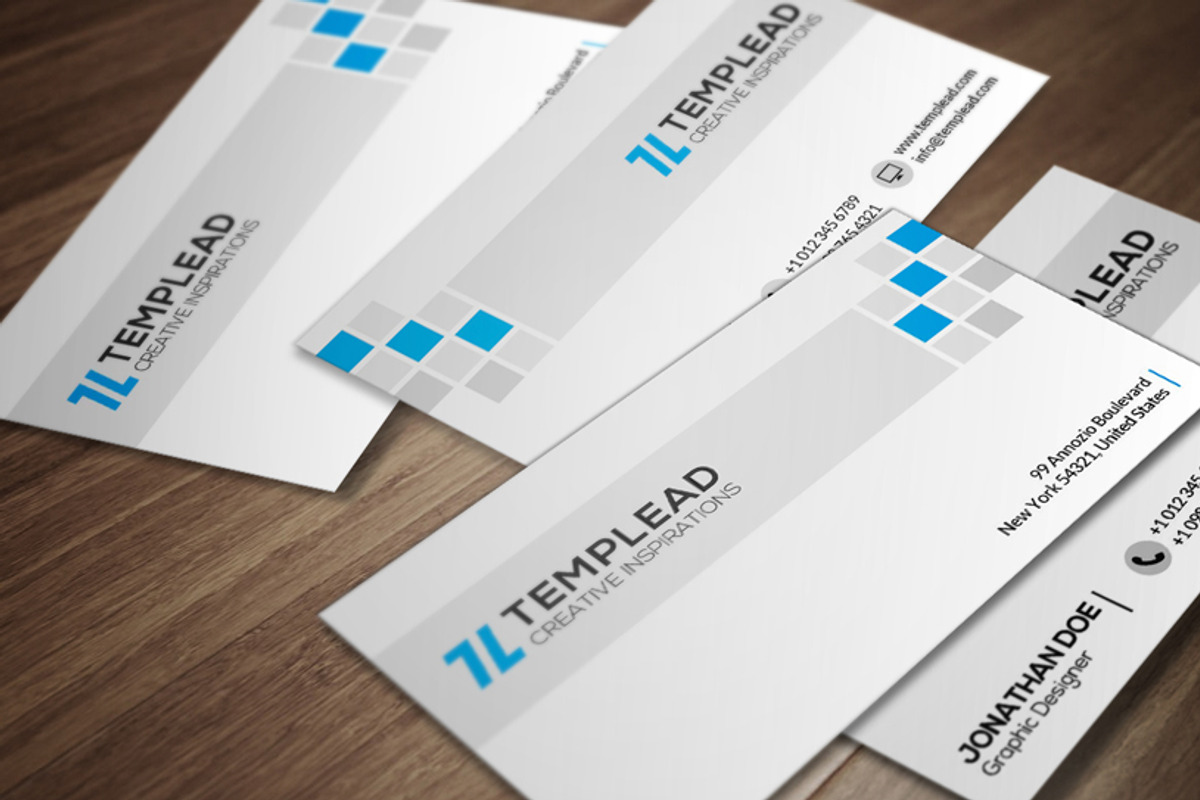 Corporate Business Card CM139, a Business Card Template by annozio (Photo 1 of 4)