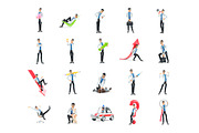 Cartoon Doctor – Set of 45 Poses, a Person Illustration by 3DMask (Thumbnail 4 of 6)