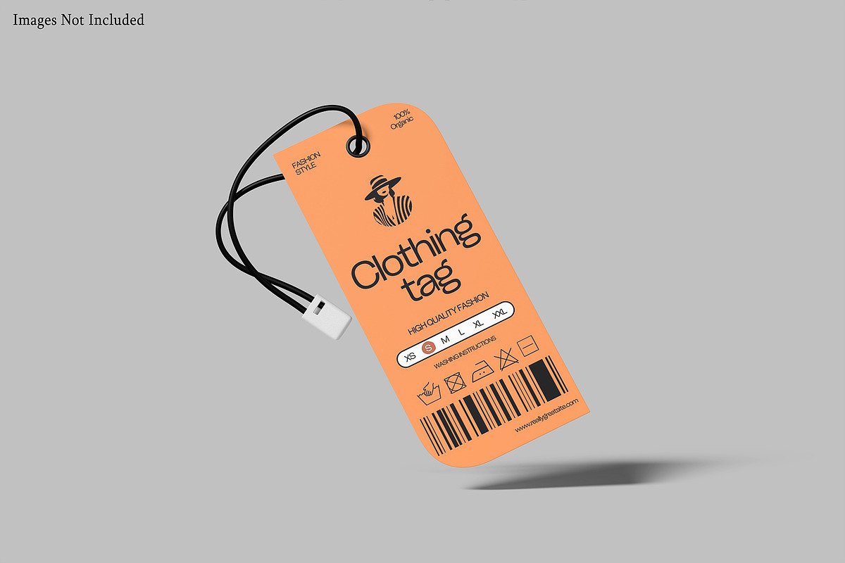 Clothing Tag Mockup, an Advertising Mockup by Bangdastudio (Photo 4 of 11)