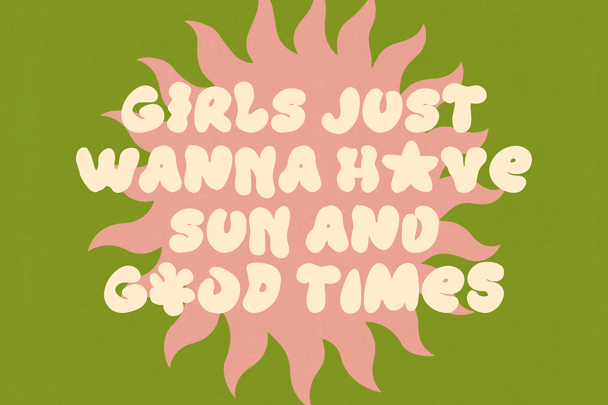 Tropic Jelly - Summer Display Font, a Handwritten Font by BilberryCreates (Photo 4 of 11)