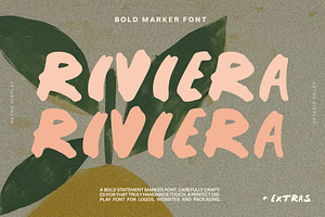 Bold Handwritten Marker Font