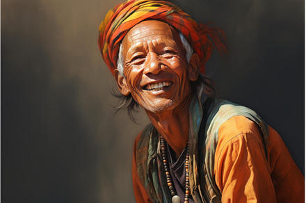 Cheerful Smiling ethnic man, a Person Photo by Ylivdesign