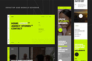 NEURO v2 - Agency Figma Web UI, an UI Kit Template by neuwebz (Thumbnail 3 of 5)