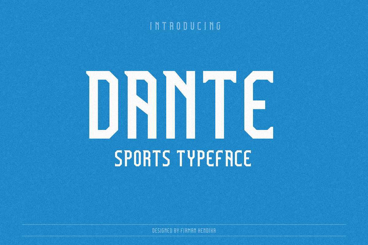 Dante, a Slab Serif Font by FirmanHendika (Photo 1 of 4)