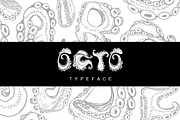 Octo - A hand lettering Octopus font, a Font by Plainly Simple Store (Thumbnail 8 of 11)