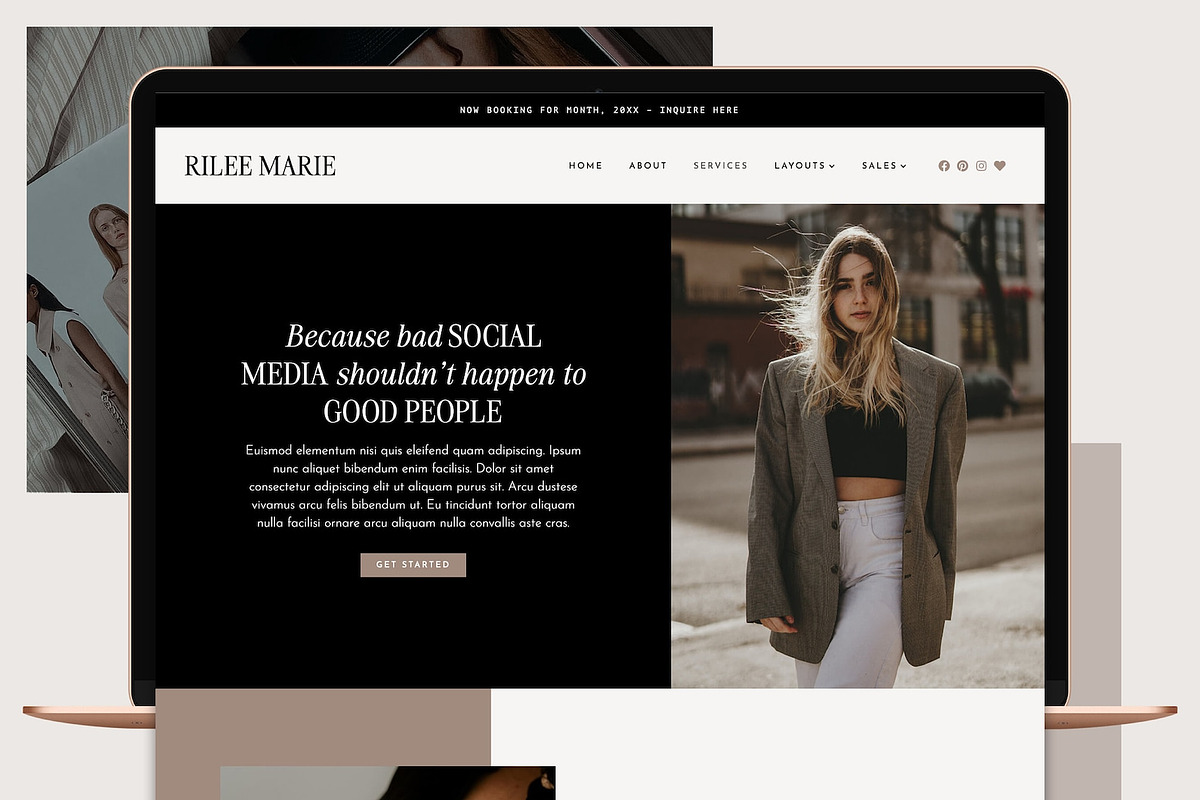 Rilee With Elementor Pro preview 3