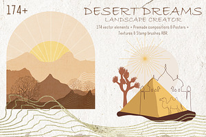 Desert - Boho Landscape Creator