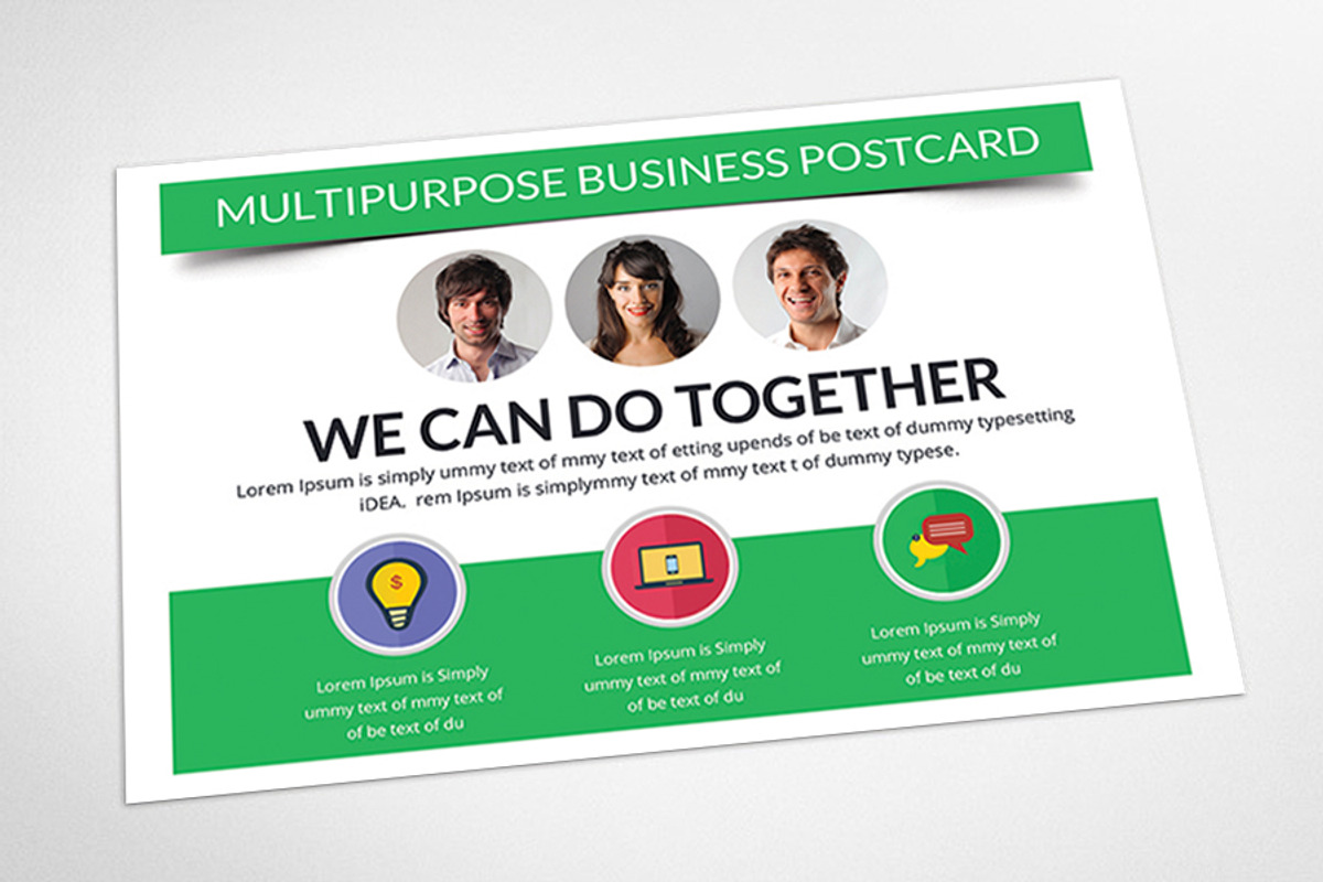 Corporate Postcard Print Templates, a Card Template by AfzaalGraphics (Photo 3 of 4)