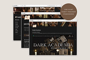 Notion Template Dark Academia, a Templates & Theme by AestheticOrganizer (Thumbnail 6 of 9)
