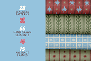 Vector Christmas Graphics & Patterns, a Pattern Graphic by venimo (Thumbnail 2 of 12)