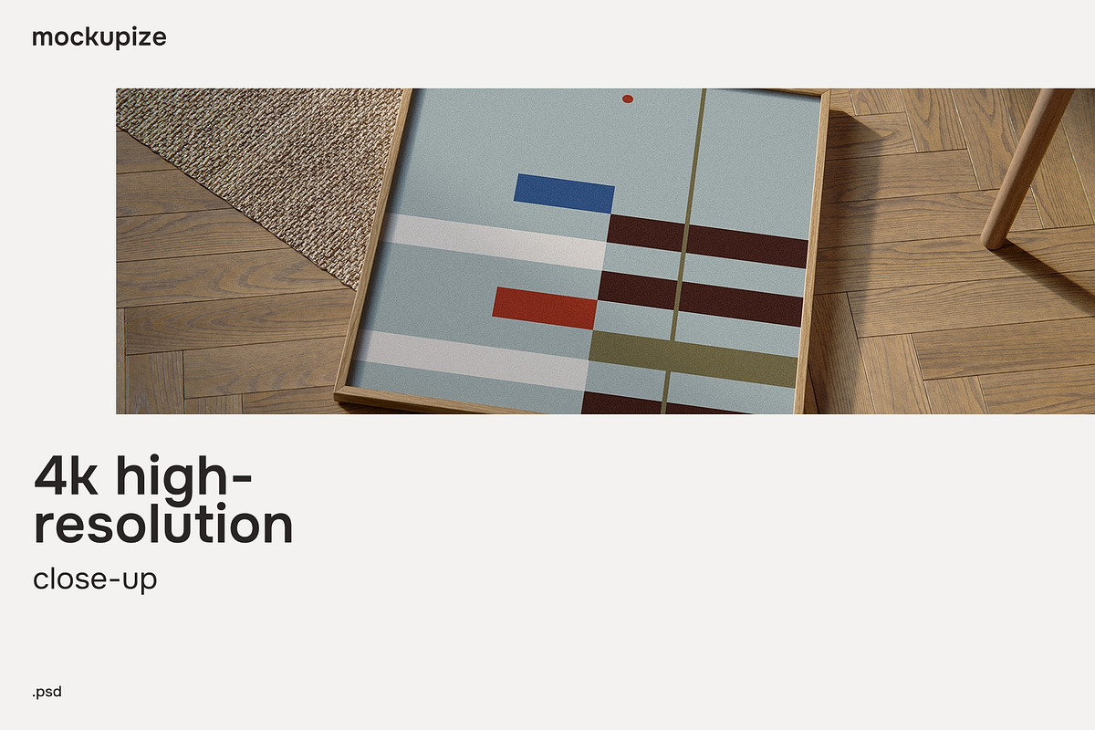 Square Flat Lay Frame Mockup, a Household Mockup by mockupize (Photo 4 of 7)