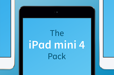 iPad mini 4 Vector Pack