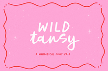 Wild Tansy Font Duo