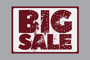 Big Sale Vintage Grunge Posters.