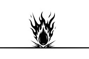 Fire Meteor Comet Silhouette Bundle, an Illustration by Designs_River (Thumbnail 47 of 51)