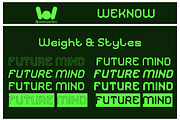 Future Mind font, a Font by weknow (Thumbnail 7 of 8)